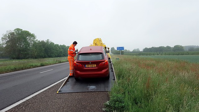auto met pech
